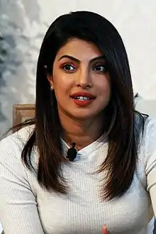 Priyanka Chopra looking away from the camera