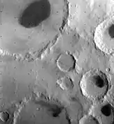 Another Viking image of the dunes in Proctor and in nearby craters