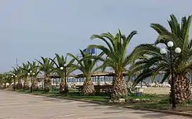 View of Flogita promenade