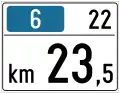 C115Marking of a state road section