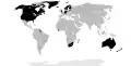 Protestant majority countries in 1938.