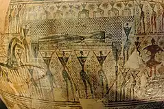 Image 15Dipylon Vase of the late Geometric period, or the beginning of the Archaic period, c. 750 BC. (from Ancient Greece)