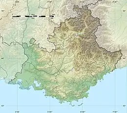 Siagne is located in Provence-Alpes-Côte d'Azur