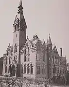 Providence County Courthouse (1875), Providence, Rhode Island. Stone & Carpenter, architects.