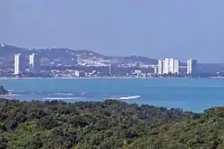 High rise buildings in Luquillo.