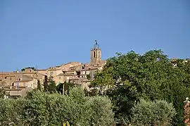 A view of the village of Puimoisson