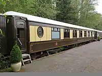 Pullman car Montana at Petworth Old Railway Station B&B