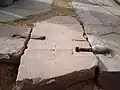 cramp sockets in the foundation platforms of Pumapunku