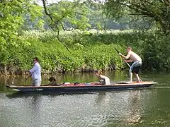 Less formal punting at Grantchester