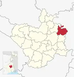 Location in West Bengal