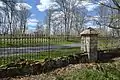 Park enclosure wall