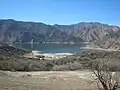 Pyramid Lake and San Emigdio Mountains.