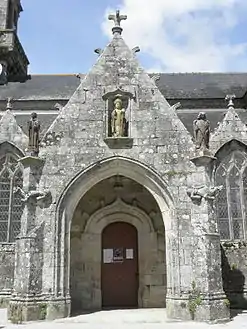 The south porch.