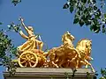 Quadriga in the Parc de la Ciutadella in Barcelona