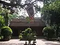 Large courtyard in the temple