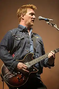 Josh Homme performing in 2006