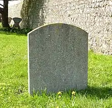 Bell's gravestone