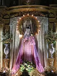 Blessed Virgin Mary also known as Our Lady of the Good Event in Quito, Ecuador