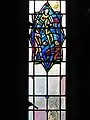 Charles Connick designed Class of 1940 Window in the Quo Vadis niche