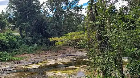 Cuyón River in Cuyón barrio