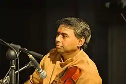 R. K. Shriramkumar is a prominent violinist of Carnatic music