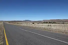 Highway R56 between Steynsburg and Molteno