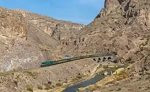 Iran Railways freight train