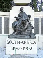 Goscombe John, Figural group on the RAMC Memorial, Aldershot (1905)