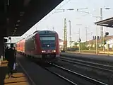 Regional-Express RE 4 on the Mainz–Karlsruhe route in Graben-Neudorf (September 2005)