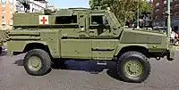 RG-31 Mk5E, Spanish Army,Ambulancia