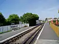 Dymchurch railway station looking towards Burmarsh Road