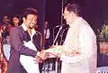 Vijay Urs with Sri.R.N.Jayagopal