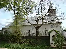 Wooden church in Drâmbar