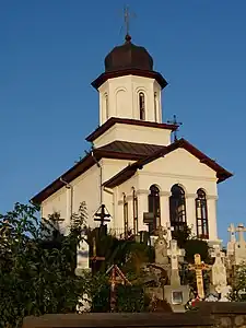 Romanian Orthodox church in Ceparii Pământeni