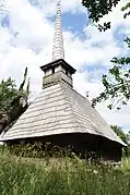 Wooden church in Berindu