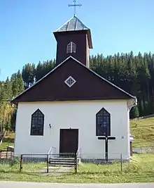 The former Roman Catholic church of the German community