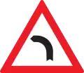 Dangerous curve to the left