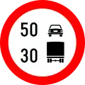 Truck speed limit