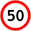 Maximum speed limit