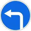 Turn left