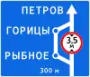 Preliminary direction indicator