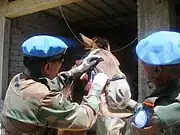 RVC personnel serving as part of the Indian contingent in UNMISS