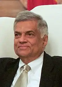 Former Prime minister of Sri Lanka