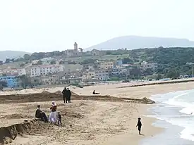 the beach at Rachgoun