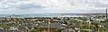 View of the harbour from the cemetery at Querqueville