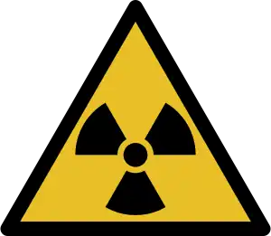 Ionizing radiation hazard symbol