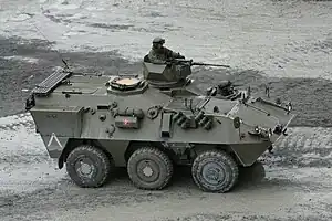 Pandur (6×6), Austrian Army,MTPz