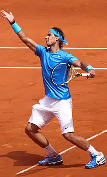 Image 42Rafael Nadal, the all-time record holder in men's singles. (from French Open)