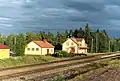 Utajärvi railway station in 2002