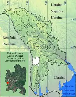 Hănăsenii Noi is located in Moldova Leova